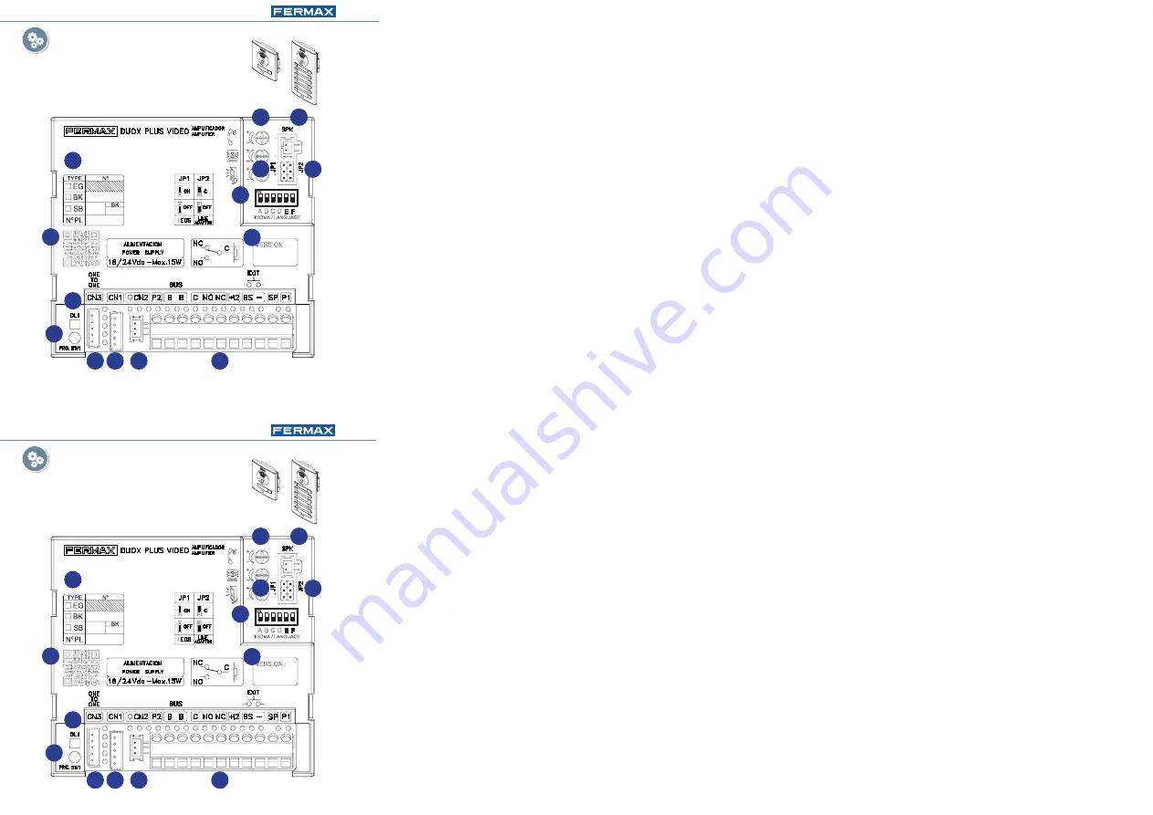 Fermax DUOX plus 970050b Скачать руководство пользователя страница 11