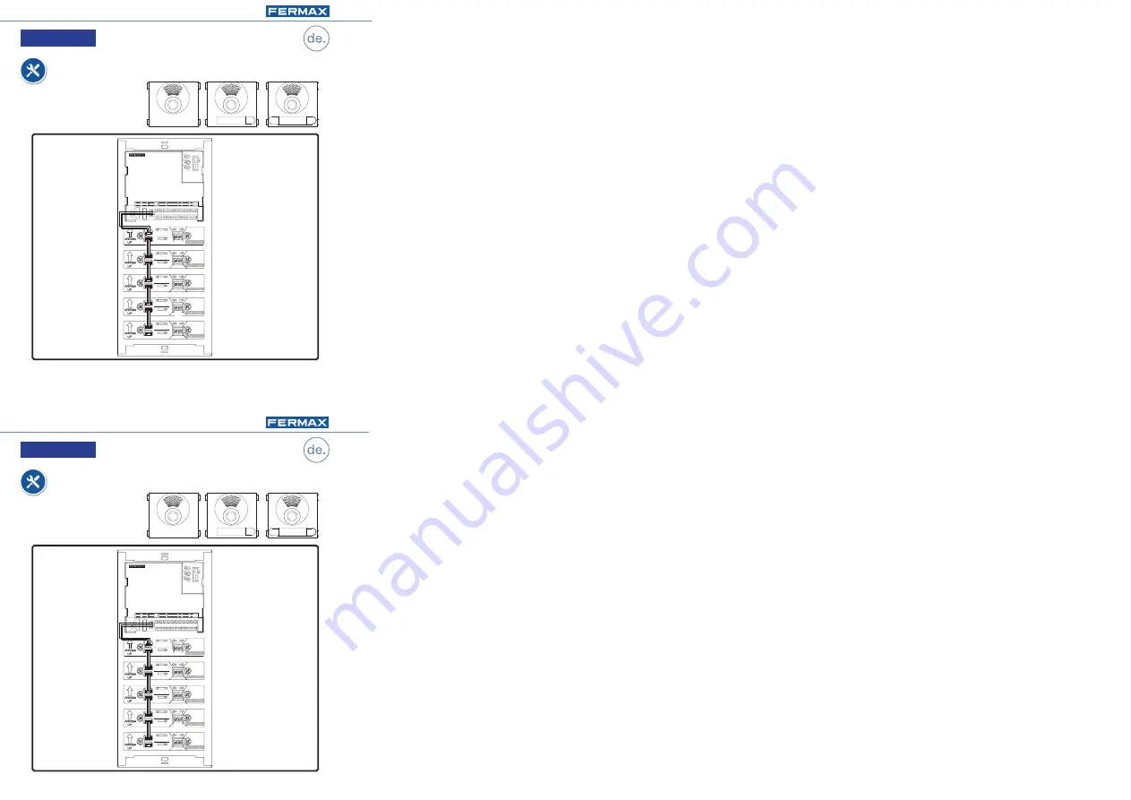 Fermax DUOX plus 970050b Installer Manual Download Page 53