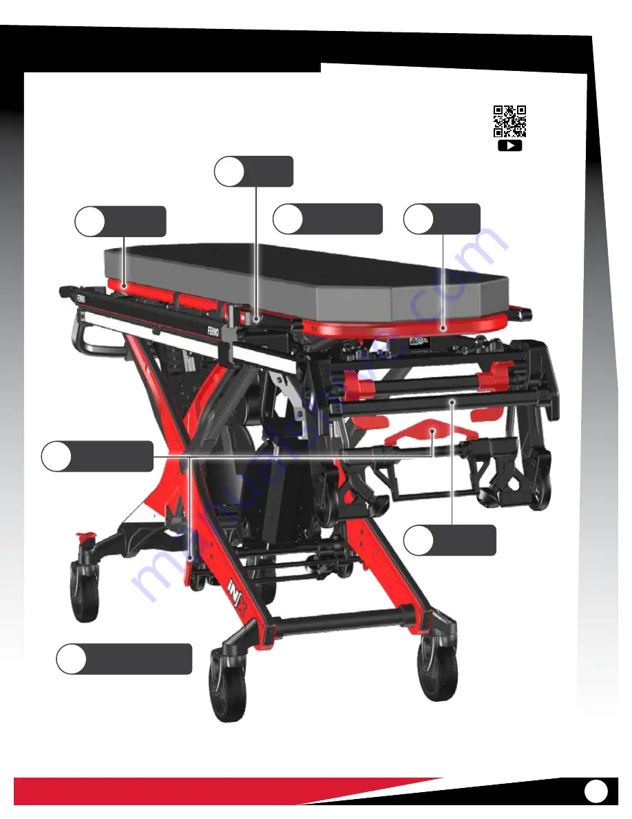 Ferno Integrated Patient Transport & Loading System iNX User Manual Download Page 15