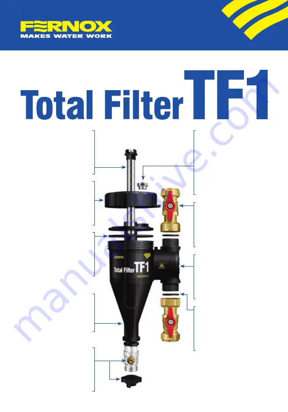 Fernox Total Filter TF1 Instructions Manual Download Page 1