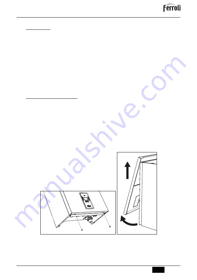 ferolli BlueHelix ALPHA C Instructions For Use, Maintenance And Installation Manual Download Page 33