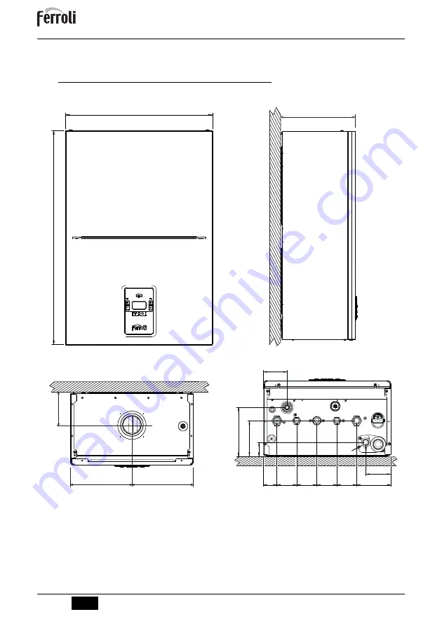 ferolli BlueHelix ALPHA C Instructions For Use, Maintenance And Installation Manual Download Page 38