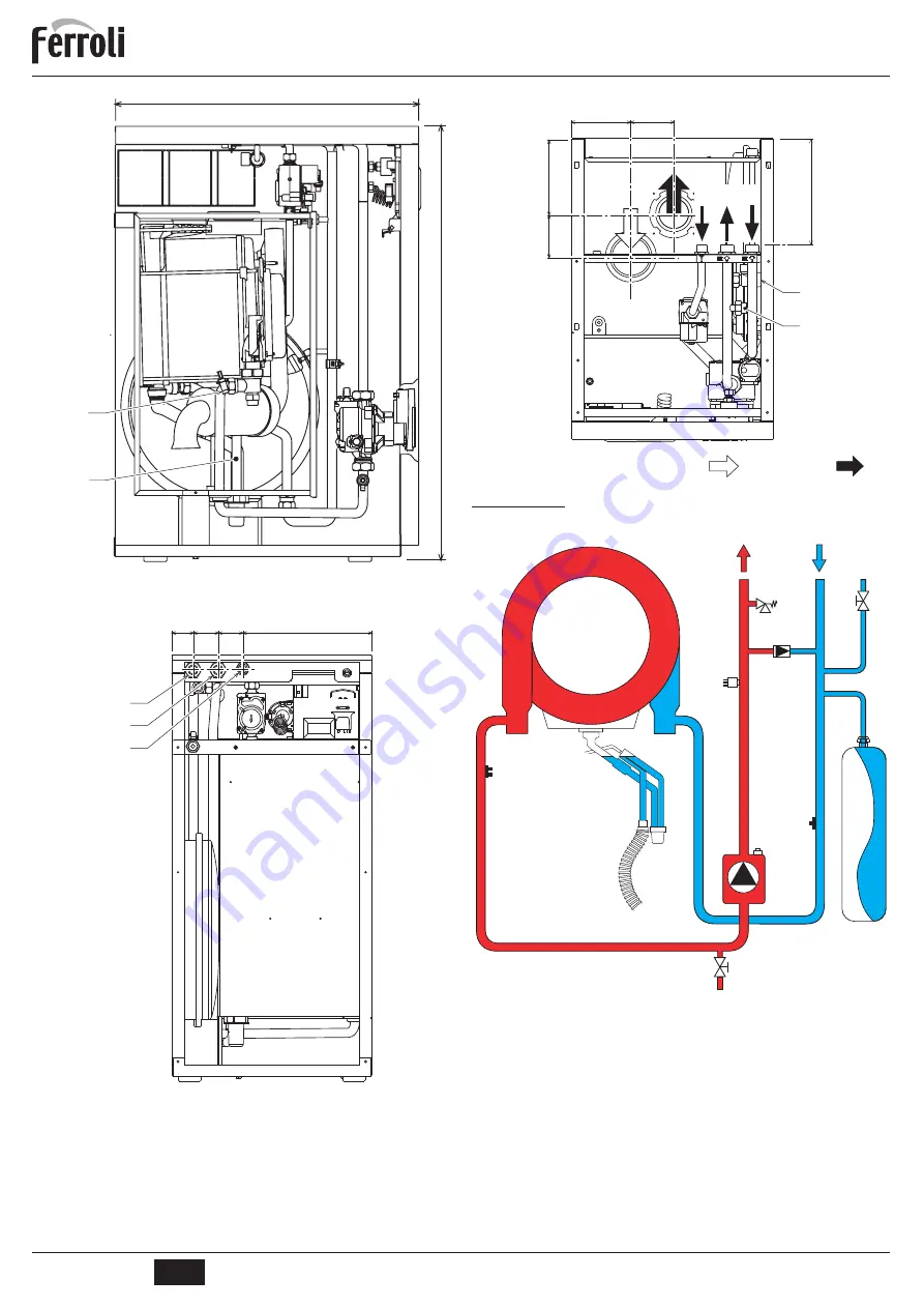 ferolli BLUEHELIX B 35 Instructions For Use, Installation And Maintenance Download Page 42