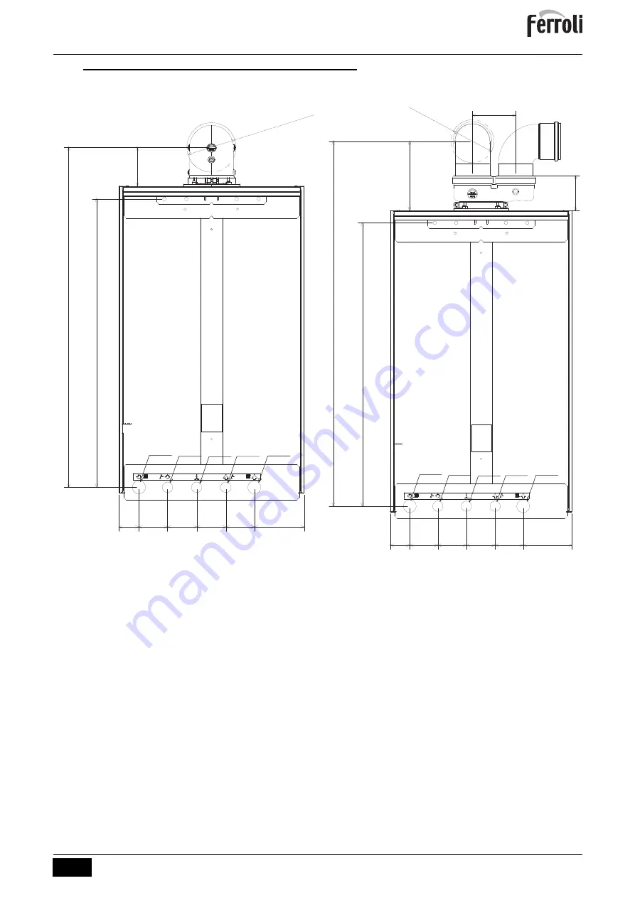 ferolli BLUEHELIX MAXIMA 24C Instructions For Use, Installation And Maintenance Download Page 39