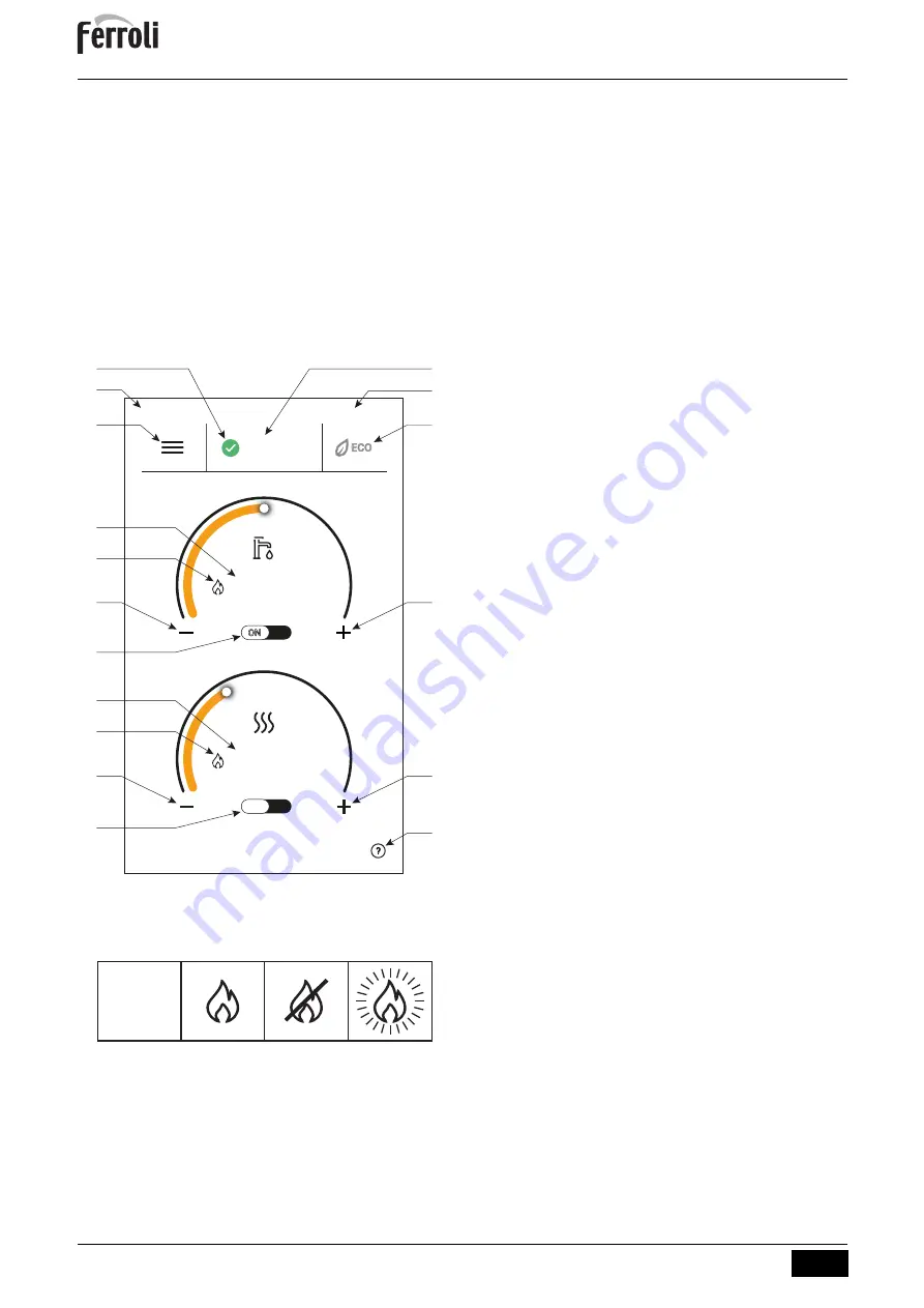 ferolli BLUEHELIX MAXIMA 24C Instructions For Use, Installation And Maintenance Download Page 52