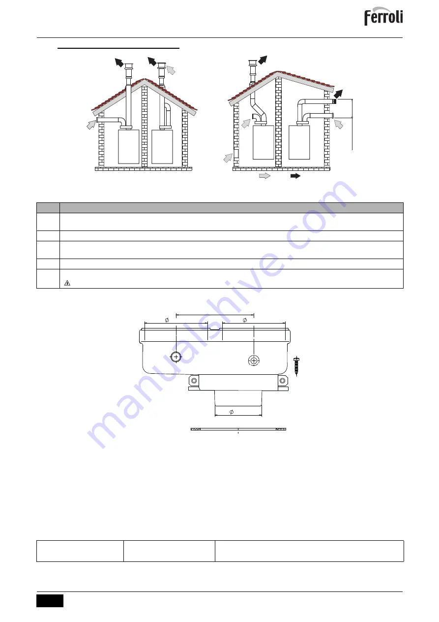 ferolli BLUEHELIX MAXIMA 24C Instructions For Use, Installation And Maintenance Download Page 205