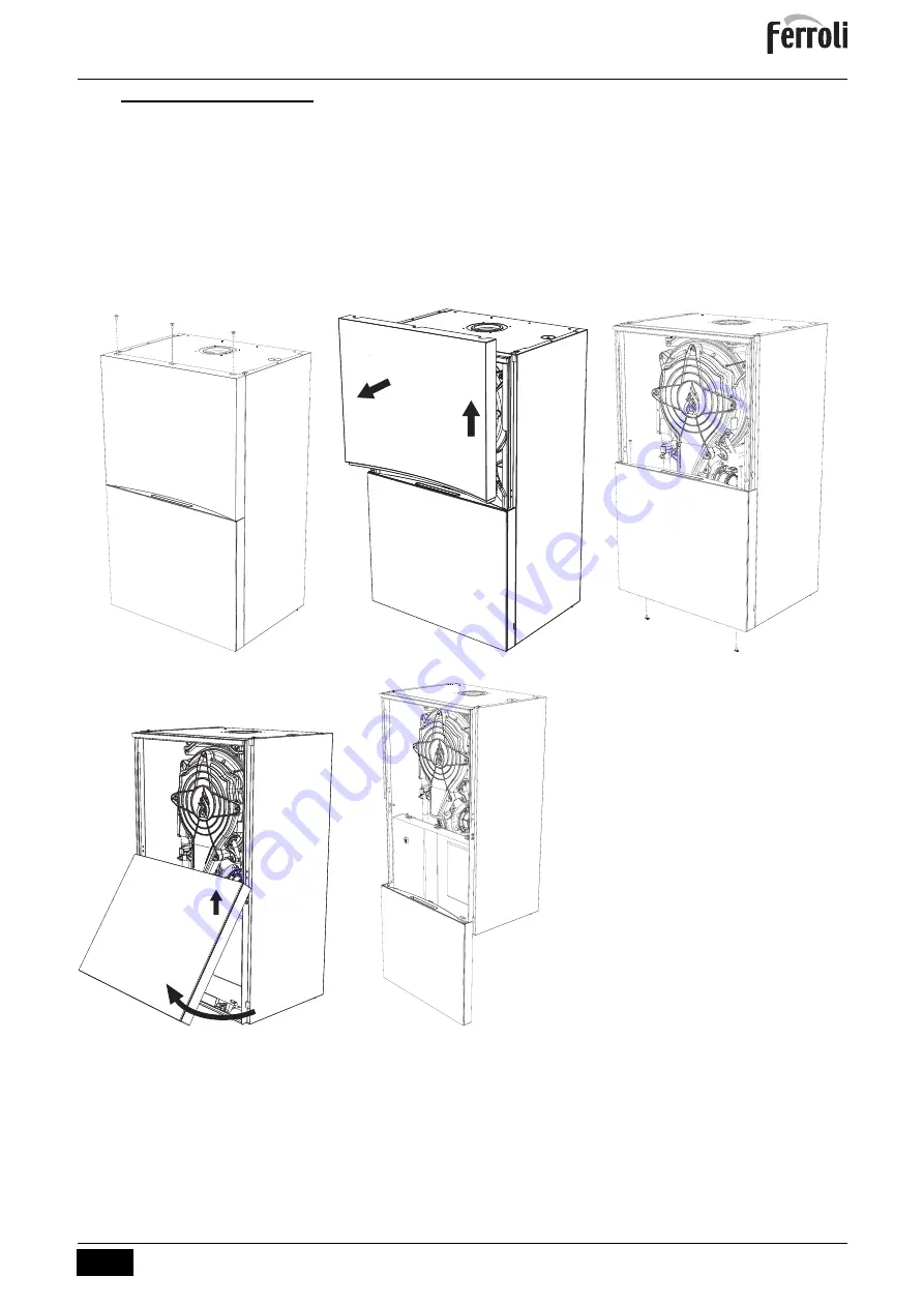 ferolli BLUEHELIX MAXIMA 24C Instructions For Use, Installation And Maintenance Download Page 219