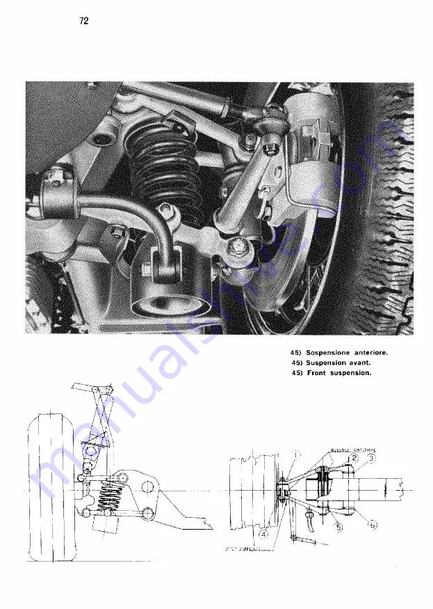 Ferrari 1964 330 GT Operating, Maintenance And Service Handbook Manual Download Page 75