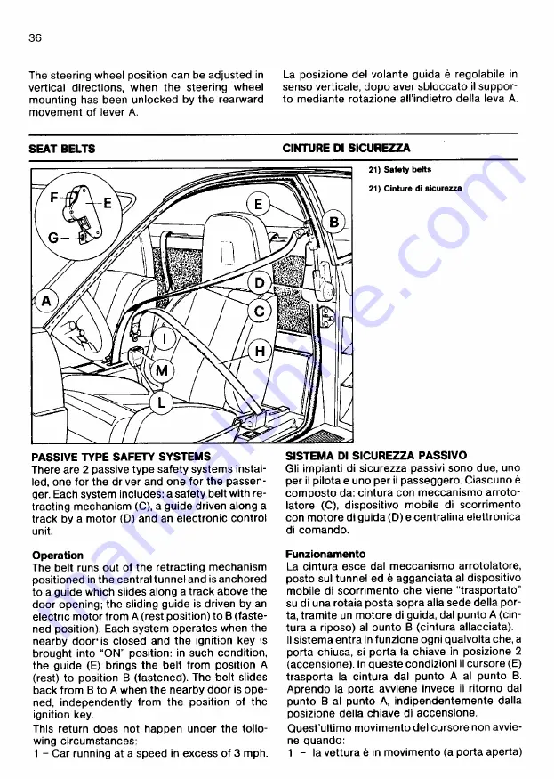 Ferrari 1985 testarossa Owner'S Manual Download Page 252