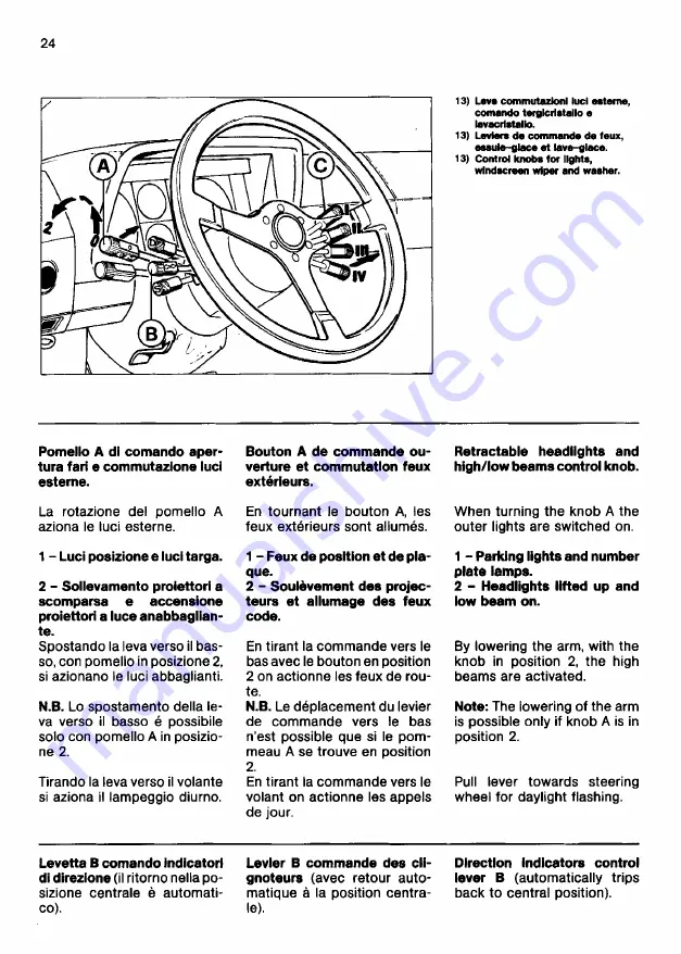 Ferrari 1985 testarossa Owner'S Manual Download Page 340