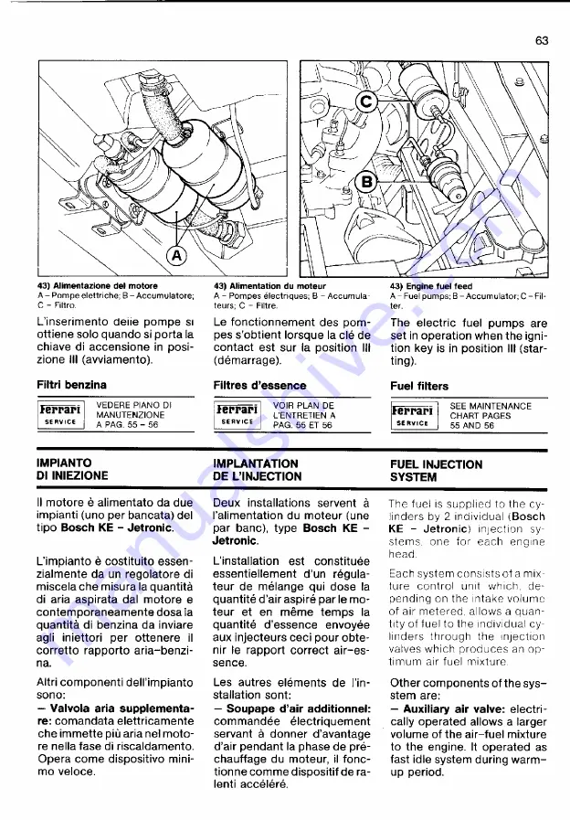 Ferrari 1985 testarossa Скачать руководство пользователя страница 886