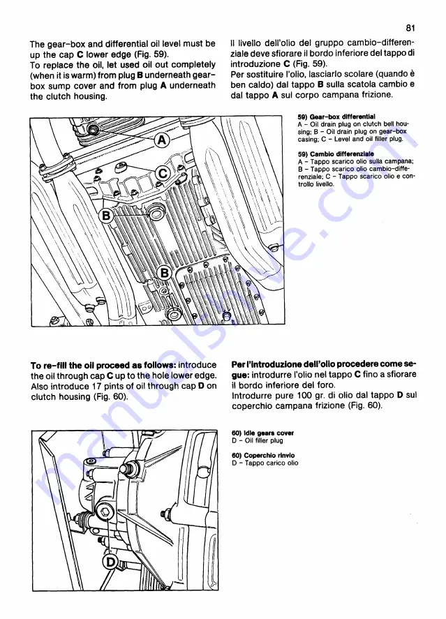 Ferrari 1991 Testarossa Owner'S Manual Download Page 80