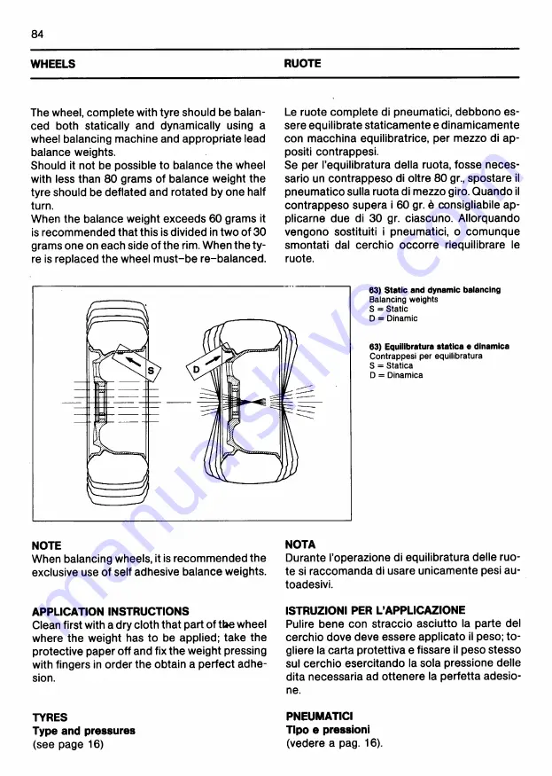 Ferrari 1991 Testarossa Owner'S Manual Download Page 83