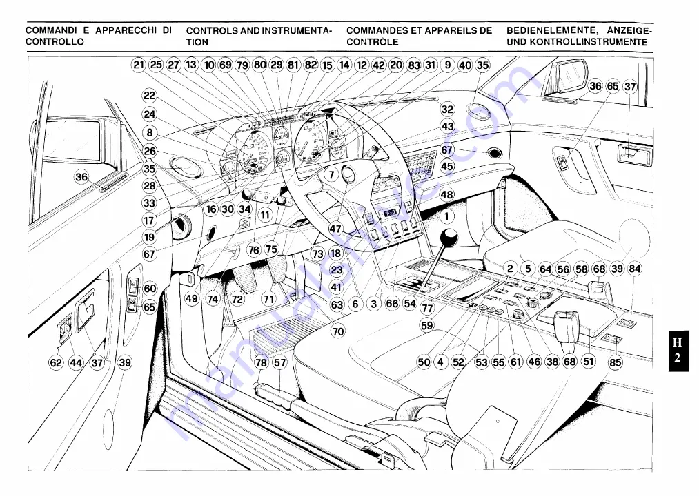 Ferrari 1992 Mondial T U.S. Owner'S Manual Download Page 90