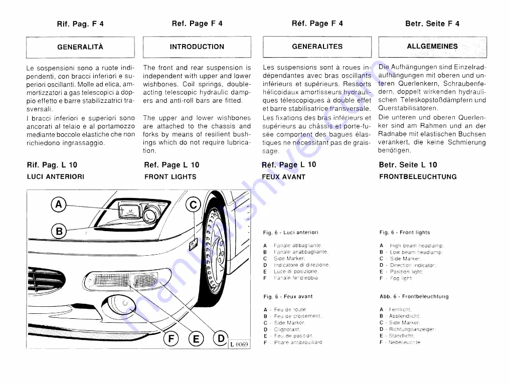 Ferrari 1995 F512M U.S. Скачать руководство пользователя страница 9