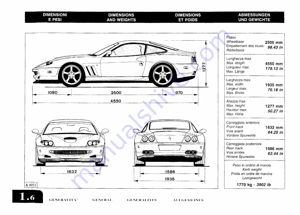 Ferrari 1997 550 maranello Скачать руководство пользователя страница 14