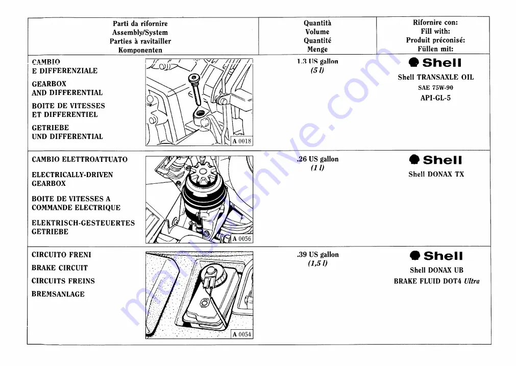 Ferrari 1999 355 F1 Owner'S Manual Download Page 17