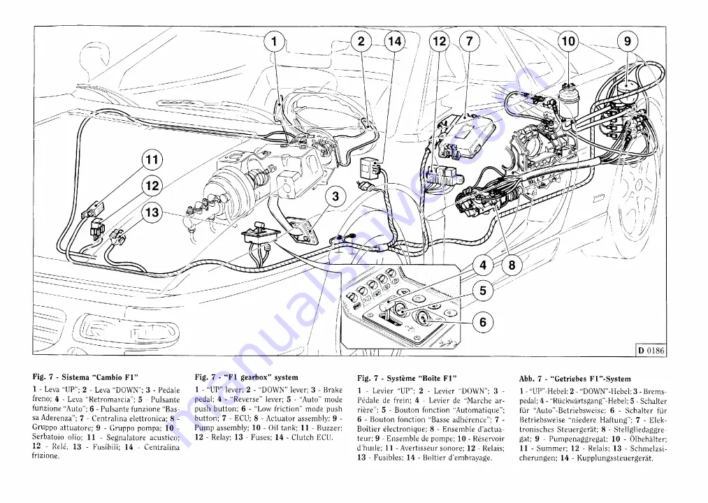 Ferrari 1999 355 F1 Owner'S Manual Download Page 67