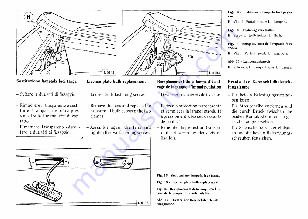 Ferrari 1999 355 F1 Owner'S Manual Download Page 205