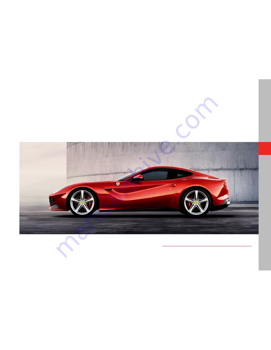 Ferrari 2012 F12 Berlinetta Owner'S Manual Download Page 73