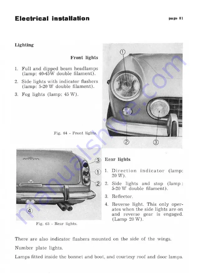 Ferrari 250 gt/e pininfarina coupe 2-2 Скачать руководство пользователя страница 84