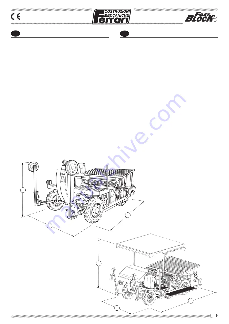 Ferrari 3 Series Operating And Service Manual Download Page 5