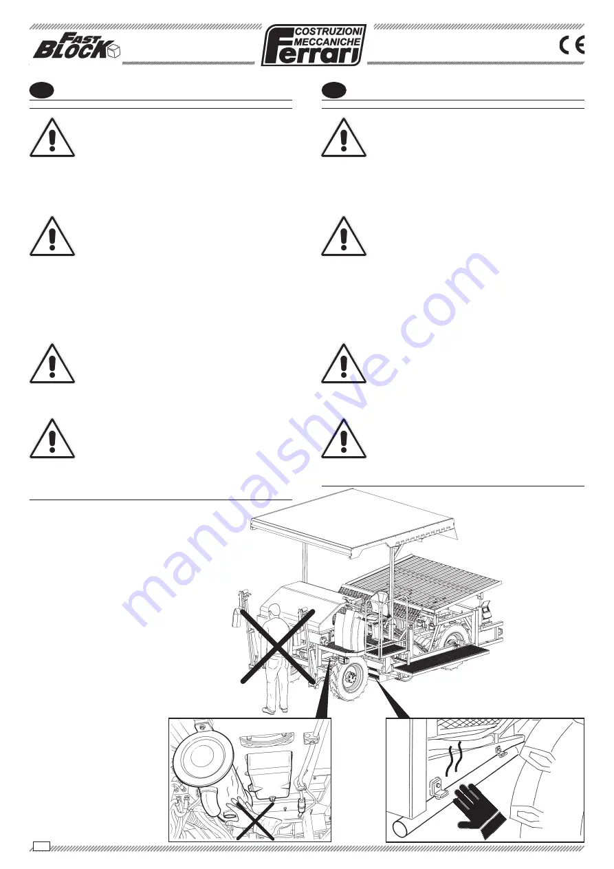 Ferrari 3 Series Operating And Service Manual Download Page 32