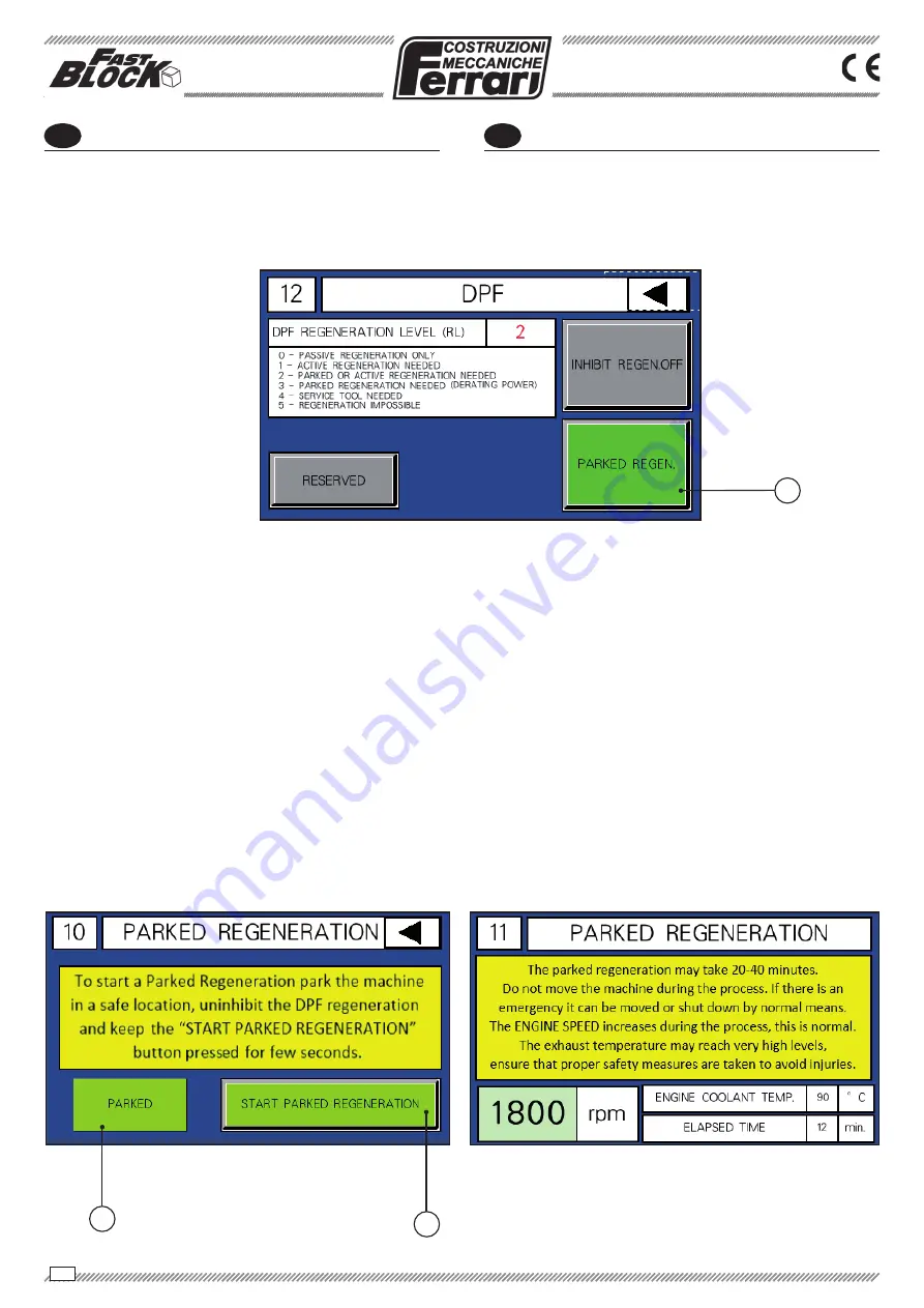 Ferrari 3 Series Operating And Service Manual Download Page 140