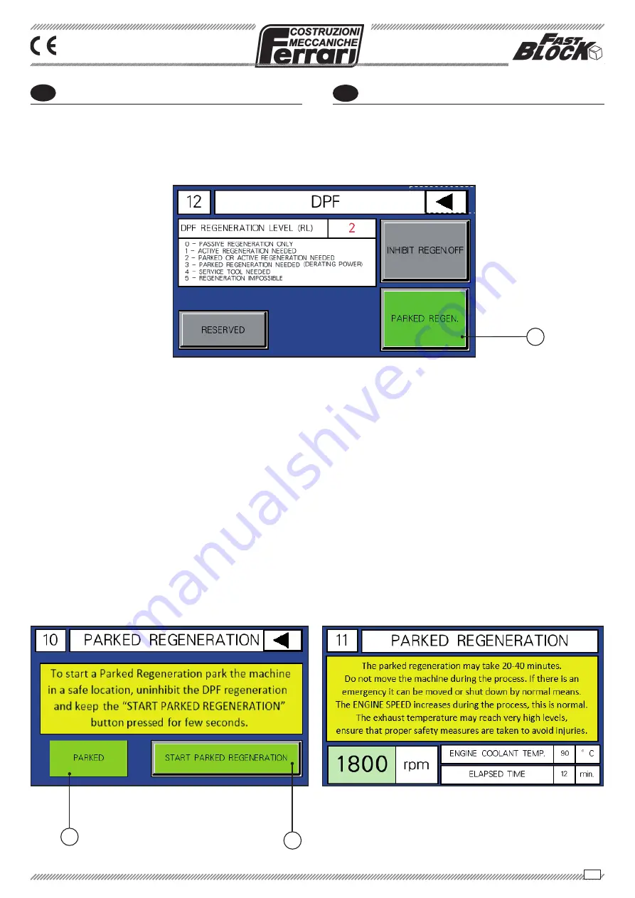 Ferrari 3 Series Operating And Service Manual Download Page 141