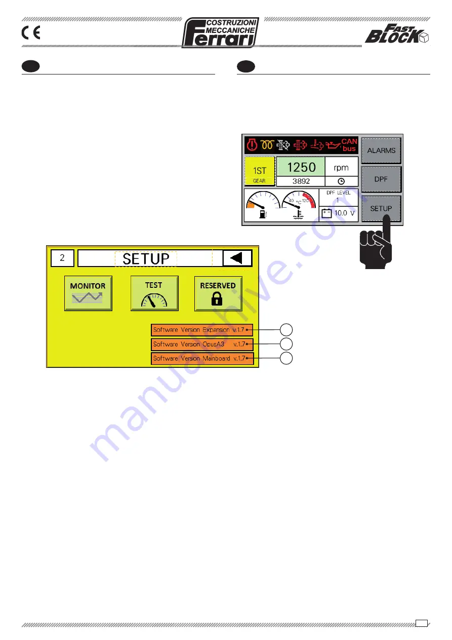 Ferrari 3 Series Operating And Service Manual Download Page 155