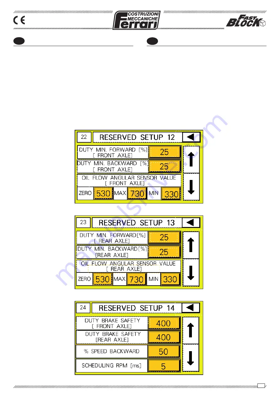 Ferrari 3 Series Operating And Service Manual Download Page 177