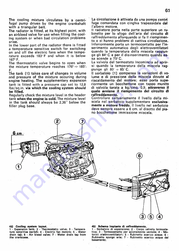 Ferrari 308 GTB 1977 Owner'S Manual Download Page 58