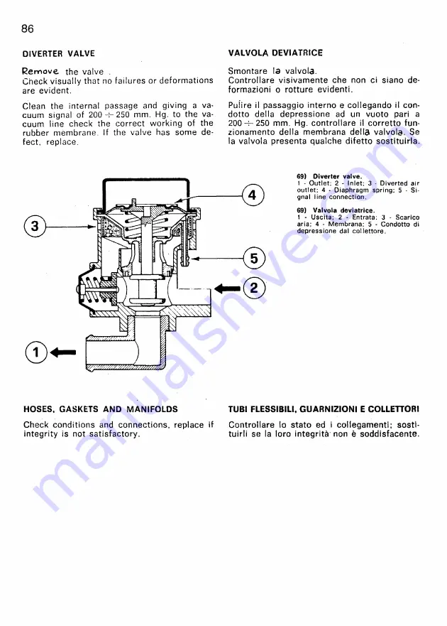 Ferrari 308 GTB 1977 Owner'S Manual Download Page 82