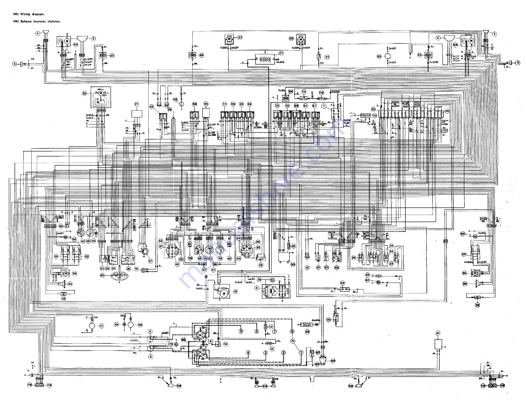 Ferrari 308 GTB 1977 Owner'S Manual Download Page 116