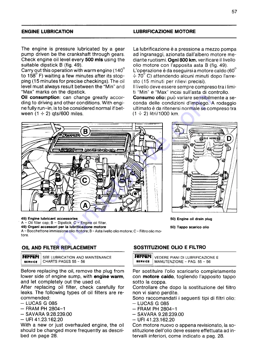 Ferrari 328 Скачать руководство пользователя страница 60