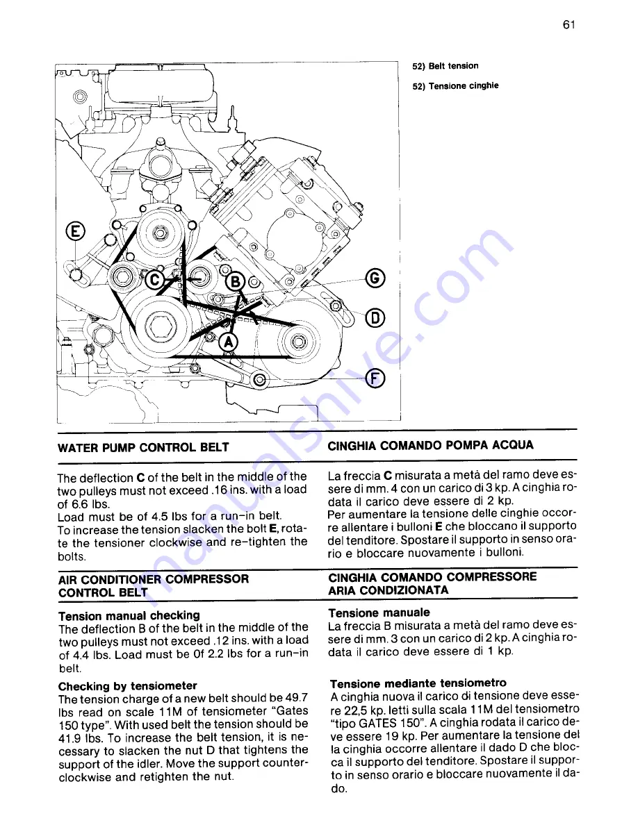 Ferrari 328 Owner'S Manual Download Page 64