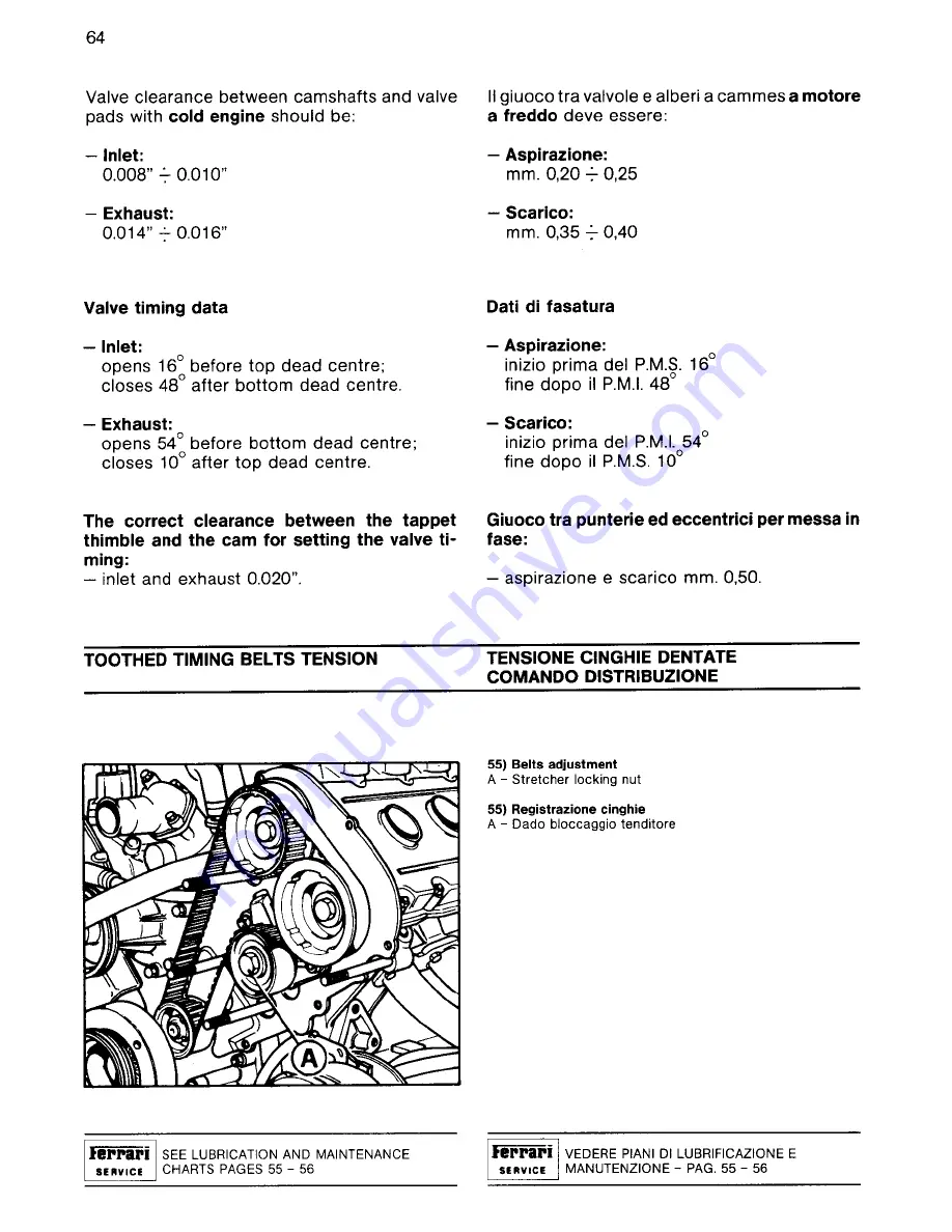 Ferrari 328 Owner'S Manual Download Page 67