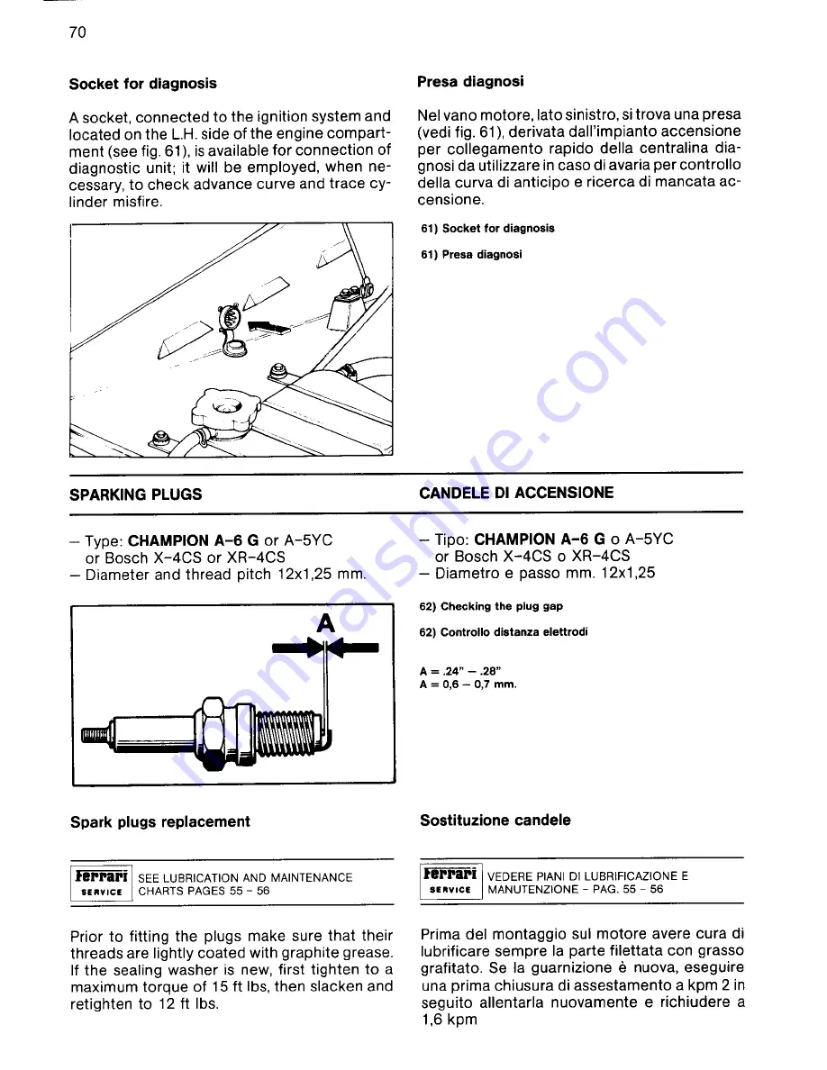 Ferrari 328 Скачать руководство пользователя страница 73