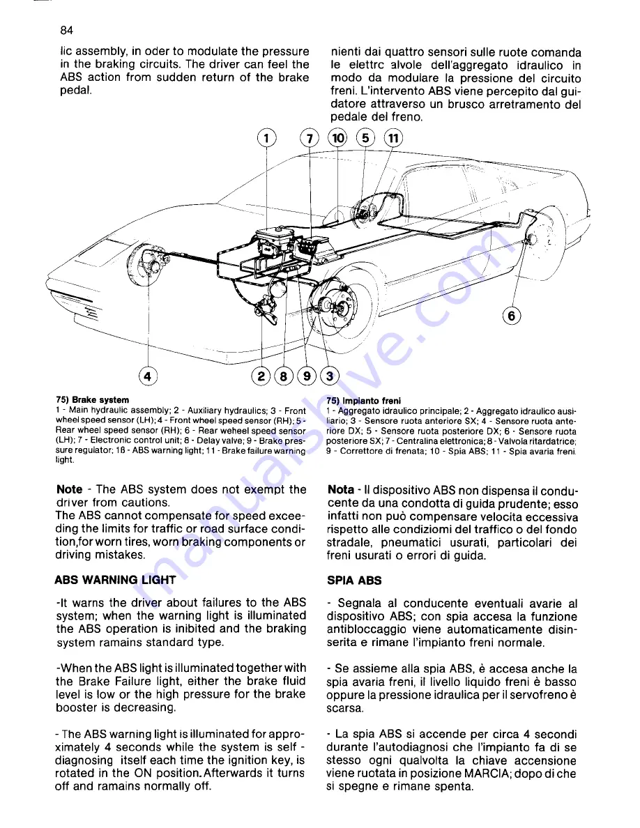 Ferrari 328 Скачать руководство пользователя страница 87