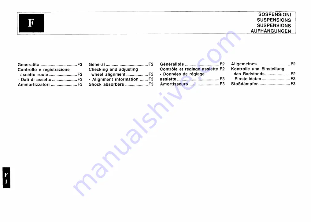 Ferrari 348 spider Owner'S Manual Download Page 63