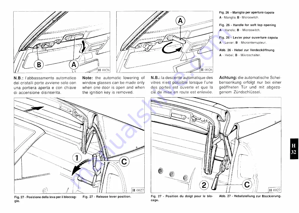 Ferrari 348 spider Owner'S Manual Download Page 111