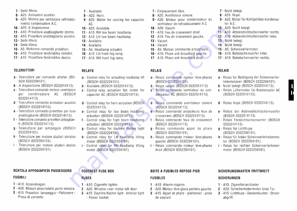 Ferrari 348 spider Owner'S Manual Download Page 141