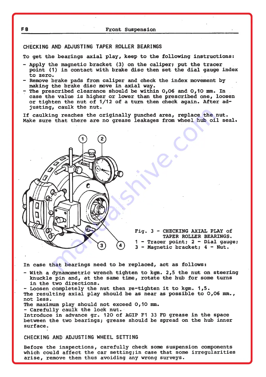 Ferrari 400 automatic Workshop Manual Download Page 95