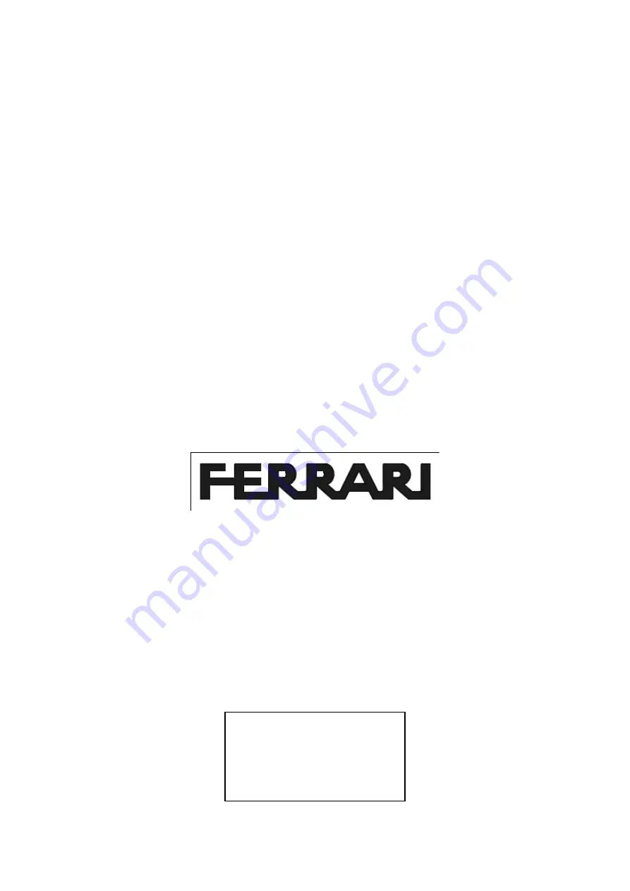 Ferrari 515 GR Owner'S Manual Download Page 56