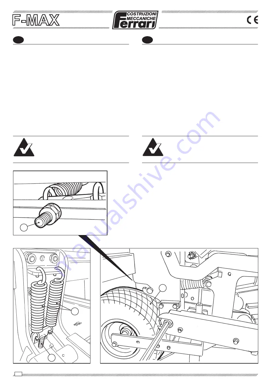 Ferrari F-MAX Operating And Service Manual Download Page 70