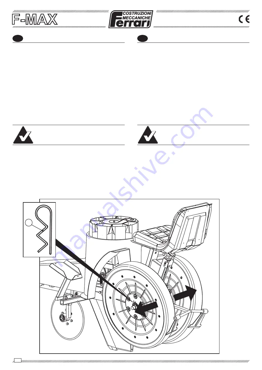 Ferrari F-MAX Operating And Service Manual Download Page 72