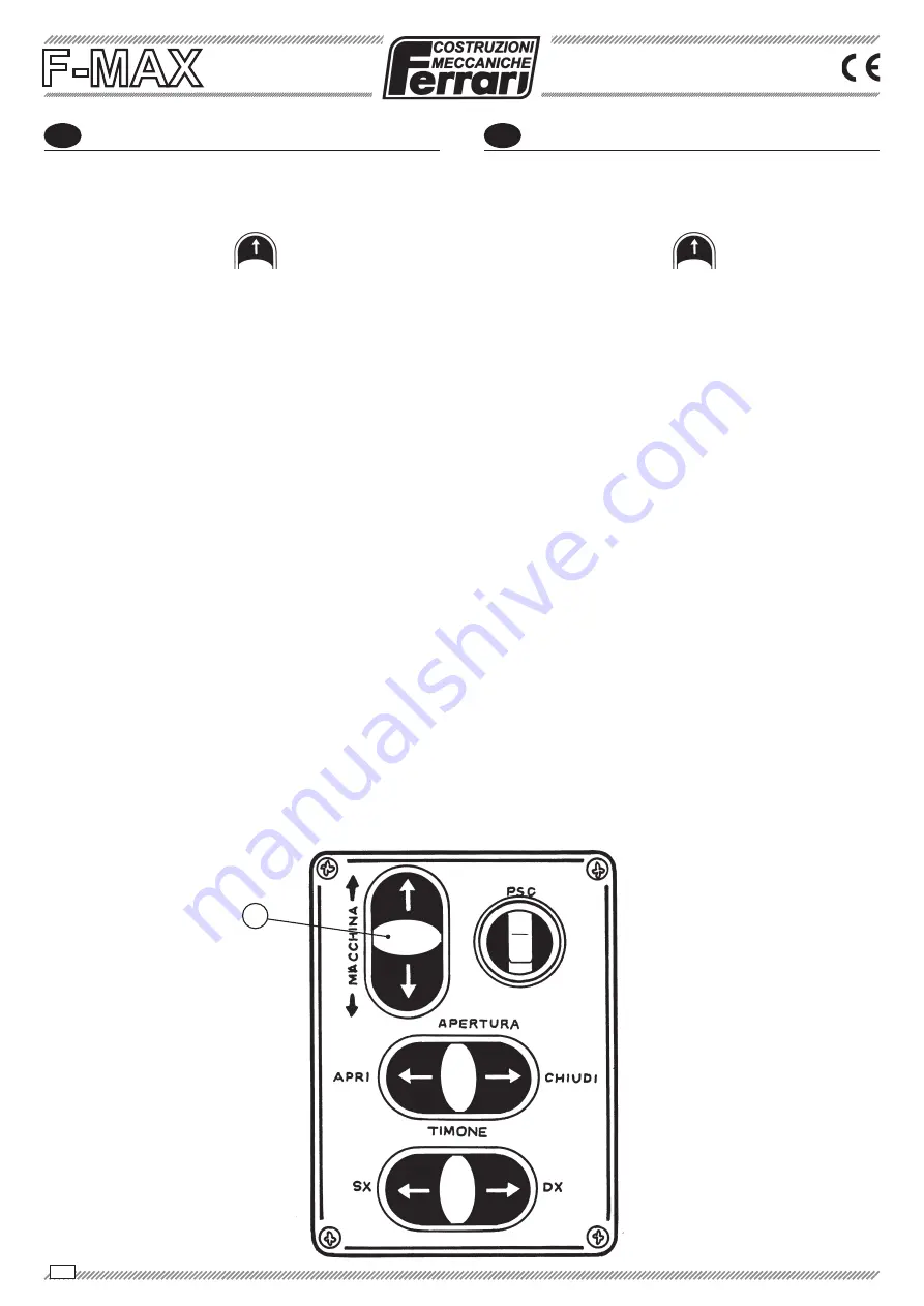 Ferrari F-MAX Operating And Service Manual Download Page 84