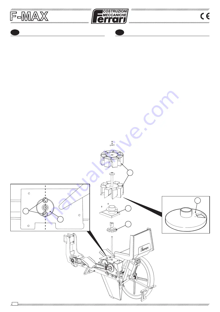 Ferrari F-MAX Operating And Service Manual Download Page 110