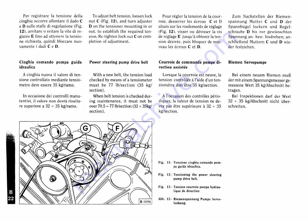 Ferrari F355 berlinetta Owner'S Manual Download Page 41