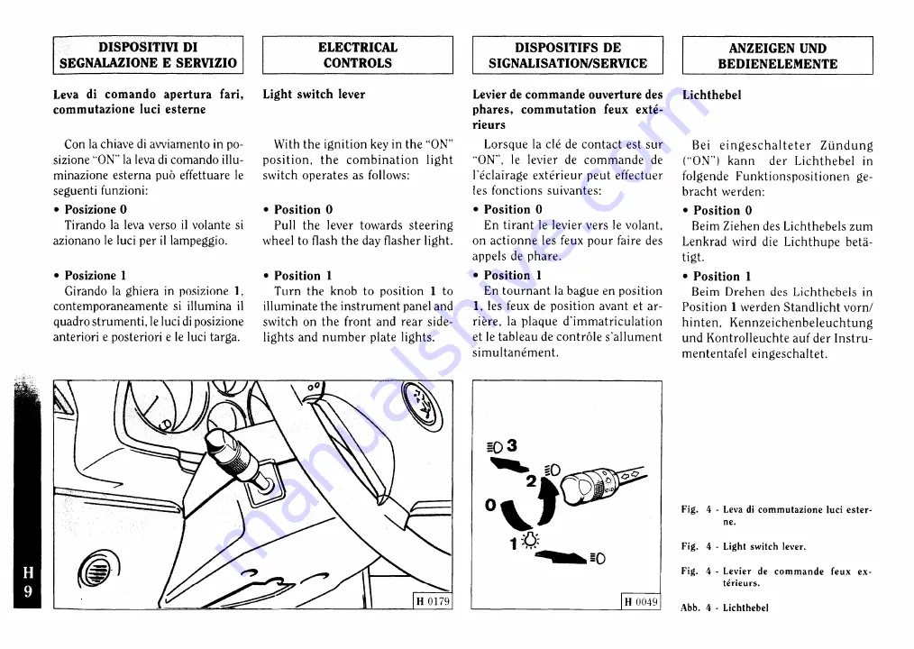 Ferrari F355 berlinetta Owner'S Manual Download Page 119